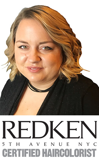 Amber Allen Redken certified colorist at The Head Shoppe Halifax NS